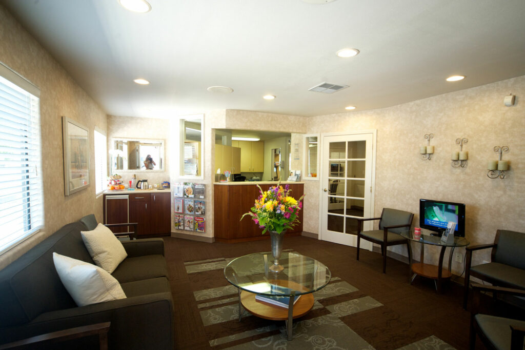 Complete Dental Health Office Lobby in Hillcrest San Diego